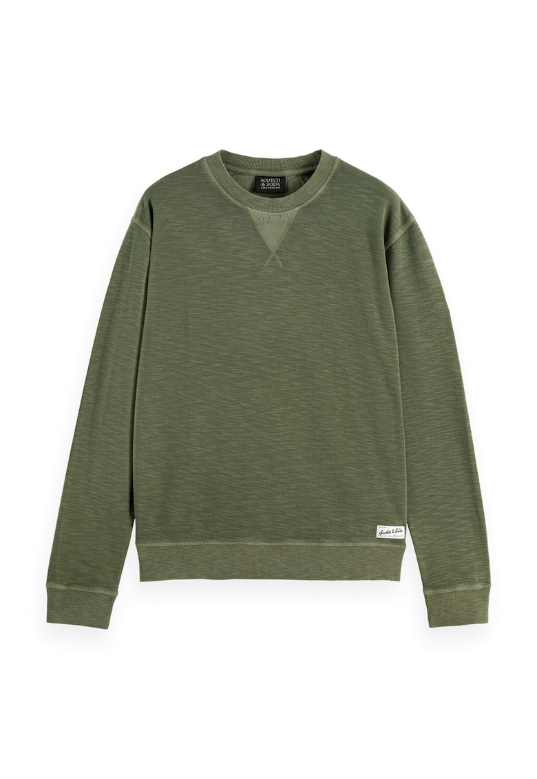 Bluza uni de trening cu model structurat - Verde