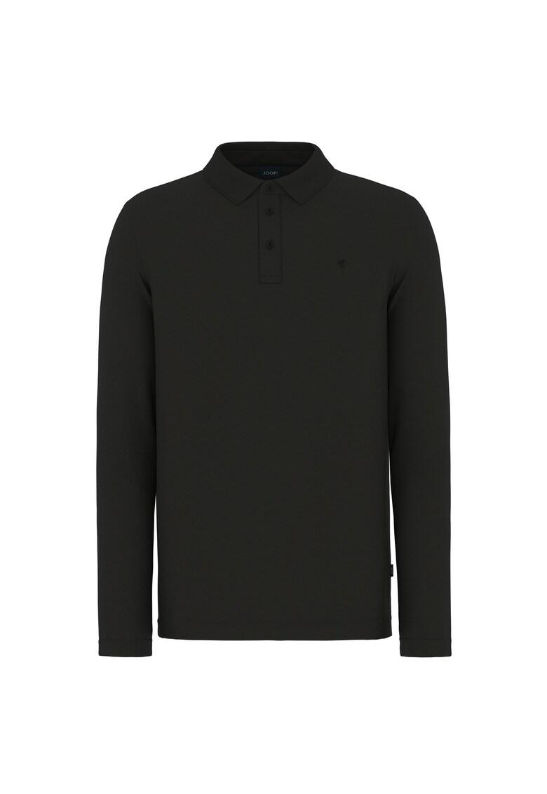 Bluza polo de bumbac organic Pero - Negru