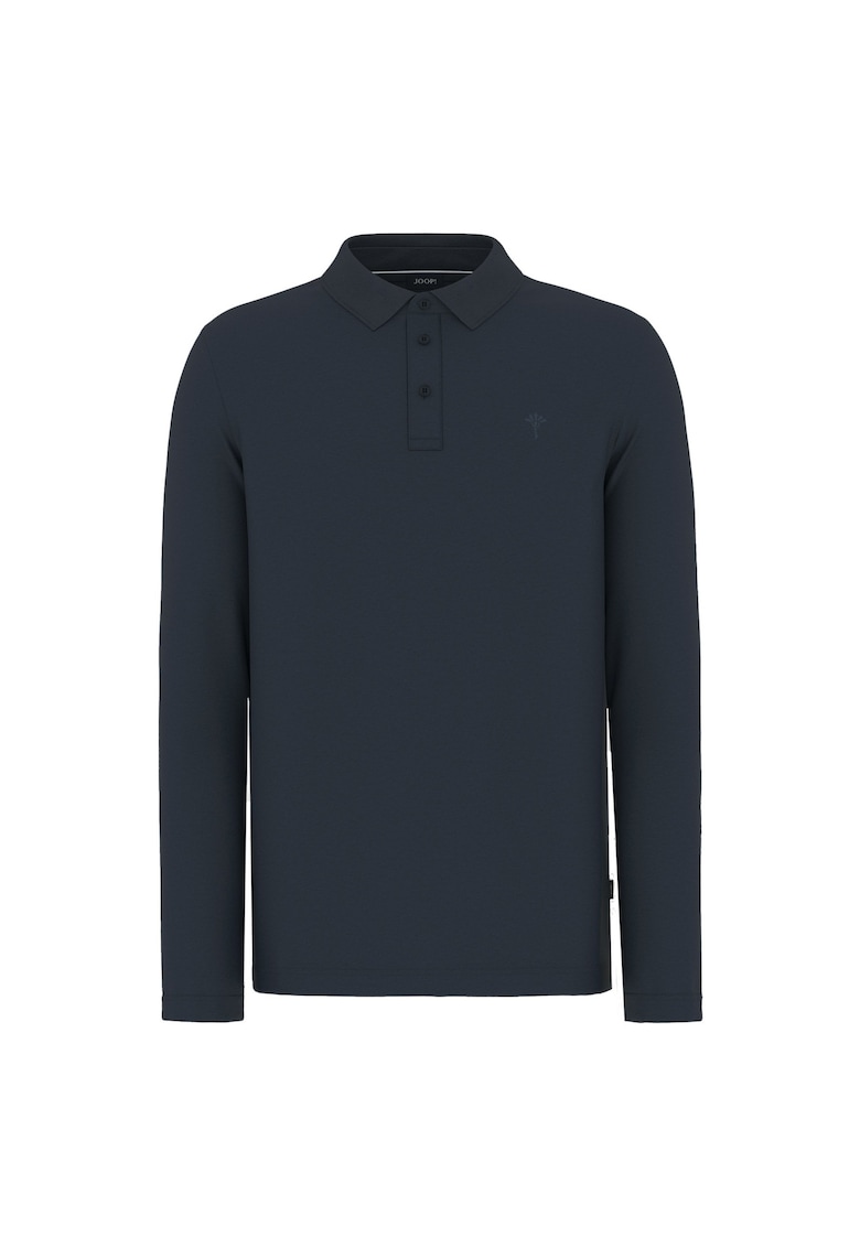 Bluza polo de bumbac organic Pero - Albastru inchis