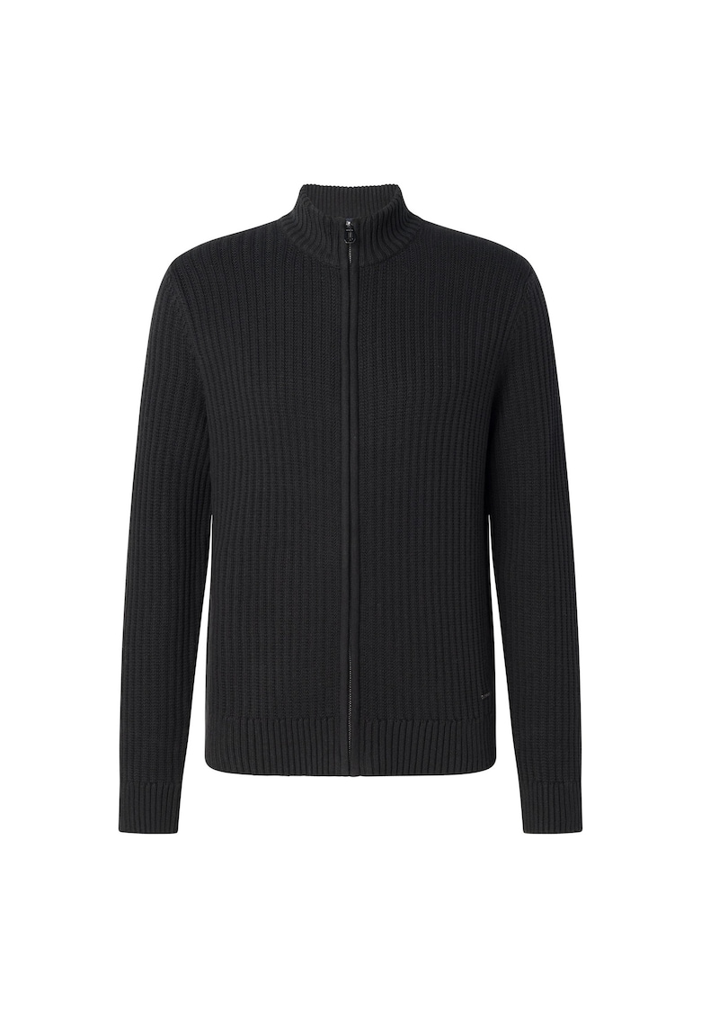 Cardigan cu fermoar Jarano - Negru