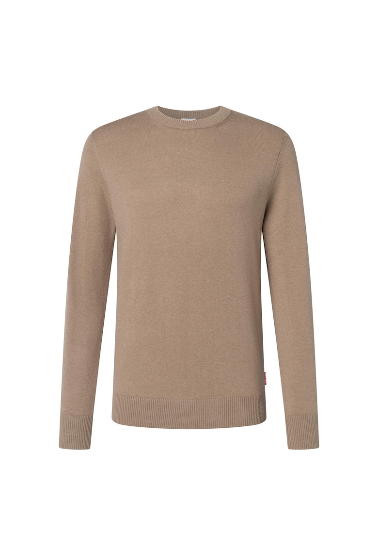 Pulover din amestec de lana - Bej