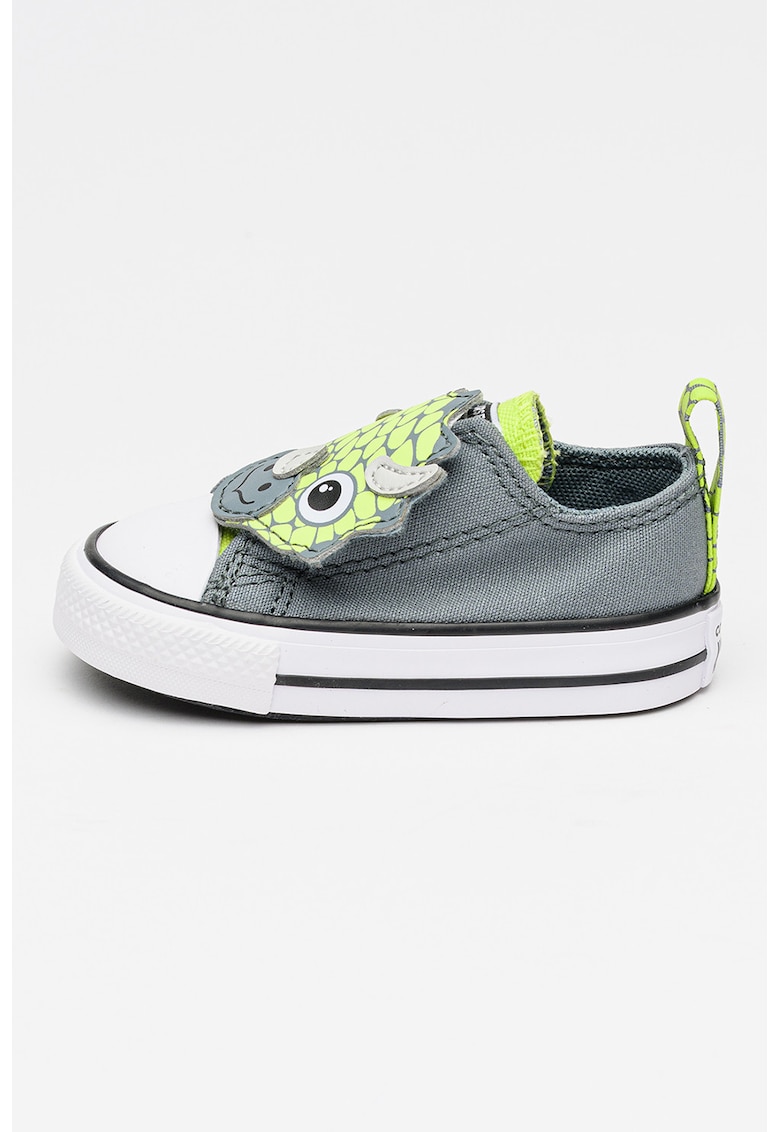 Tenisi cu velcro Chuck Taylor All Star - Verde neon/Verde sparanghel