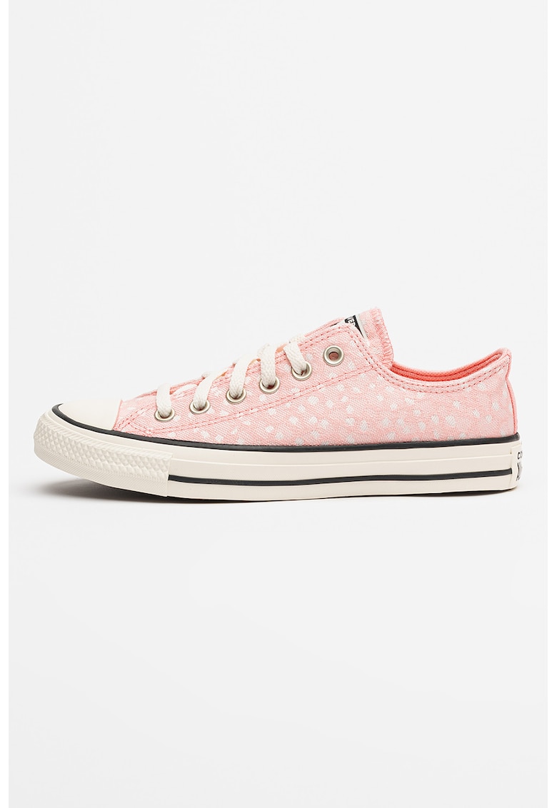Tenisi unisex Chuck Taylor All Star din material textil - Roz pastel
