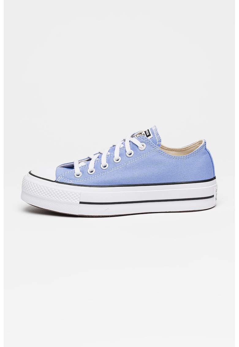 Pantofi sport cu talpa flatform Chuck Taylor All Star Lift - Albastru pastel