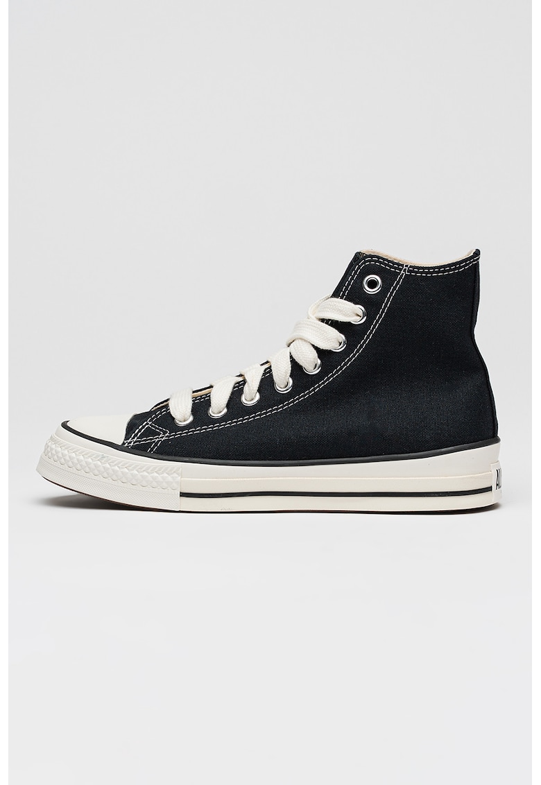 Tenisi unisex inalti Chuck Taylor All Star Throwback - Negru
