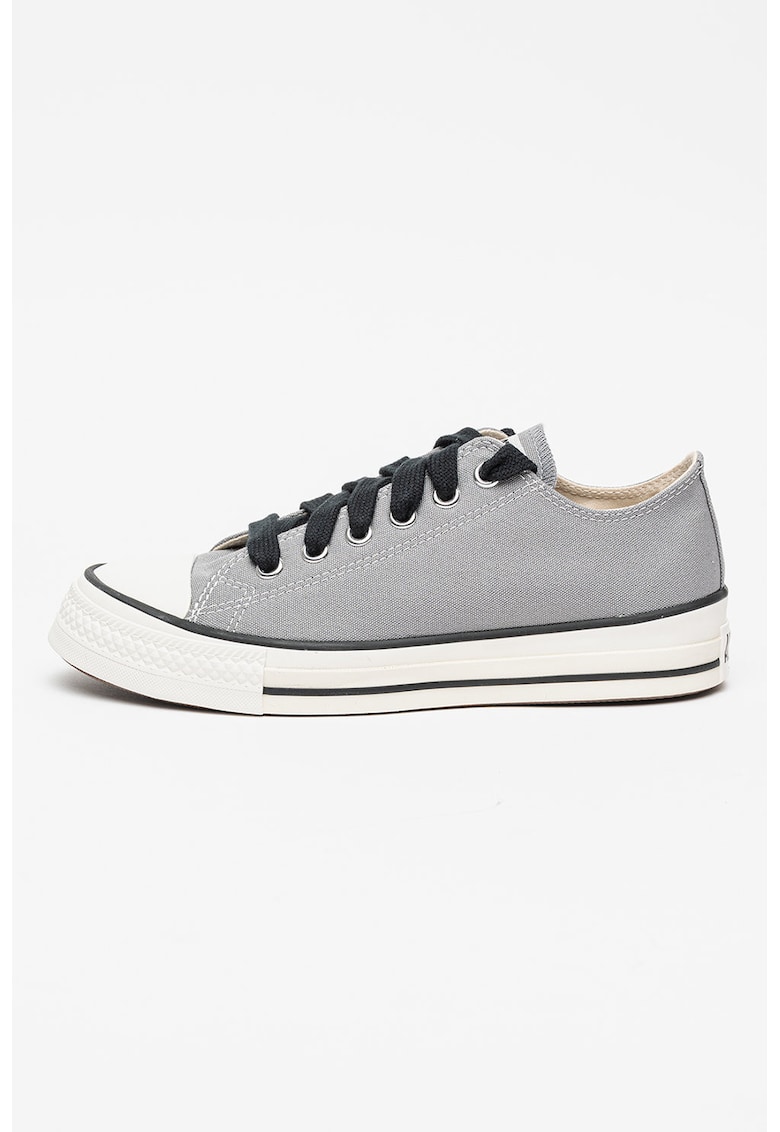 Tenisi unisex Chuck Taylor Throwback din panza - Gri cenusiu