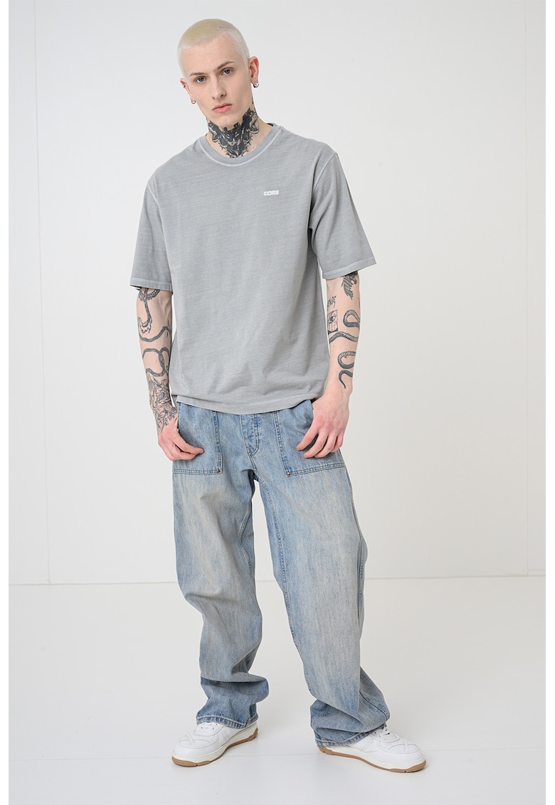 Tricou lejer de bumbac - Verde deschis