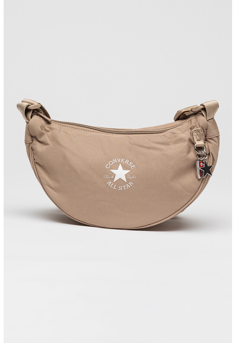 Geanta crossbody semiluna - 5L - Bej