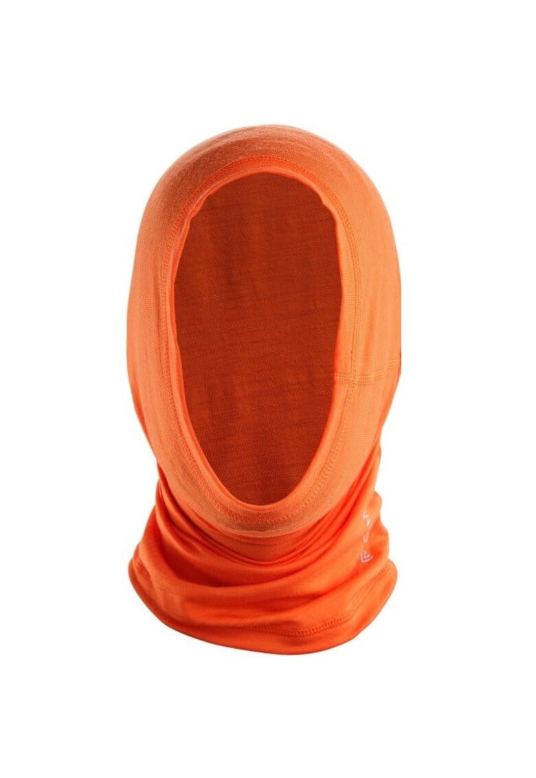 Bandana tubulara merino LightWool-Portocaliu-
