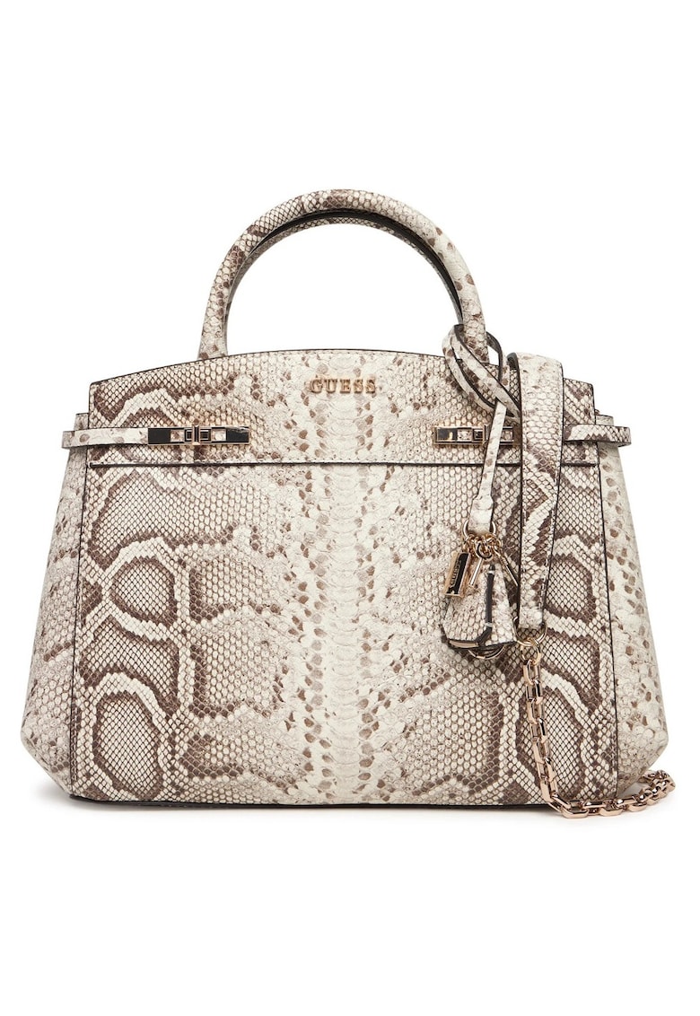 GUESS Дамска чанта модел HWKG9933060-NAT - 30x23x12см - бежов
