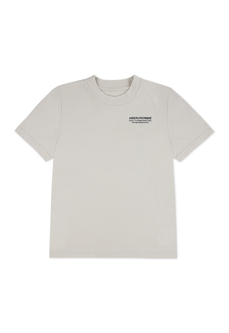 Tricou cu imprimeu foto pe partea din spate Bank Shot - Albastru deschis/Grej