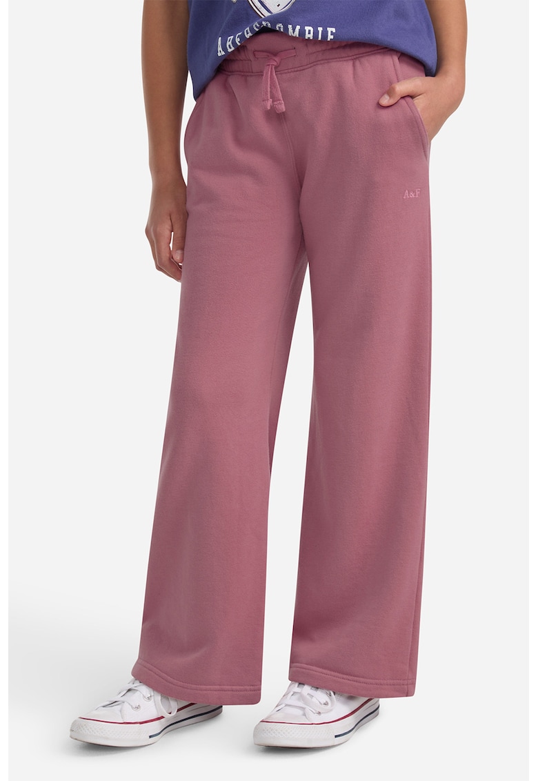 Pantaloni de trening cu croiala ampla Essential - Rosu stins