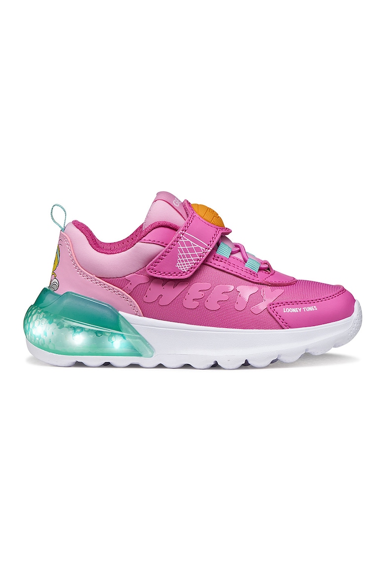 Pantofi sport Activart Illuminus Looney Tunes - Fucsia