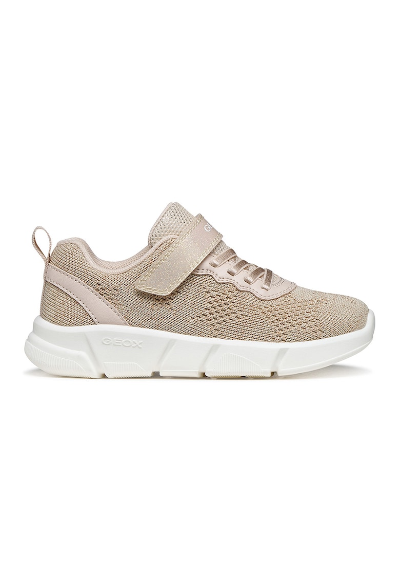 Pantofi sport low-cut cu velcro - Bej