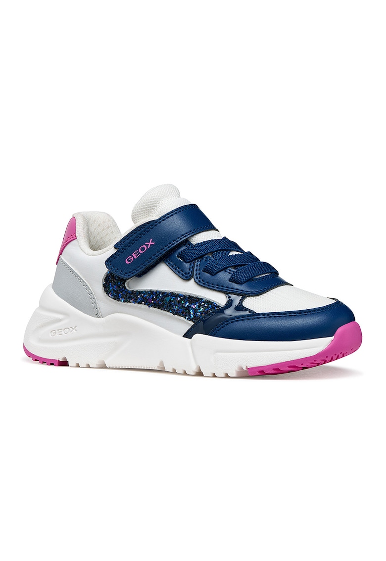 Pantofi sport Loftus cu detalii contrastante - Albastru ultramarin/Alb optic