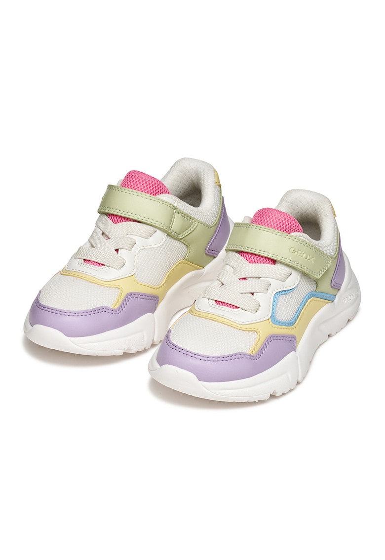 Pantofi sport Loftus cu velcro si model colorblock