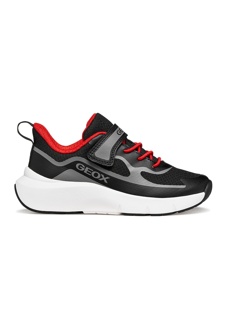 Pantofi sport Pro-Ran cu velcro - Rosu/Negru