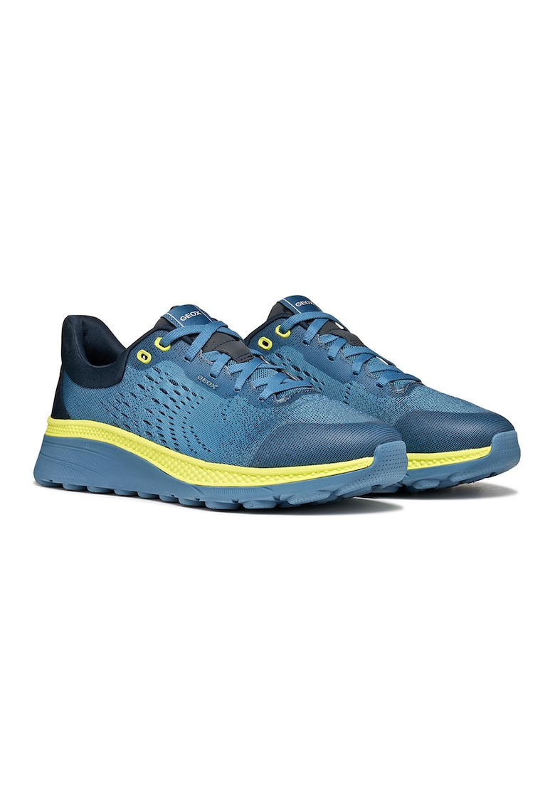 Pantofi sport Spherica Actif din material textil - Verde lime/Albastru