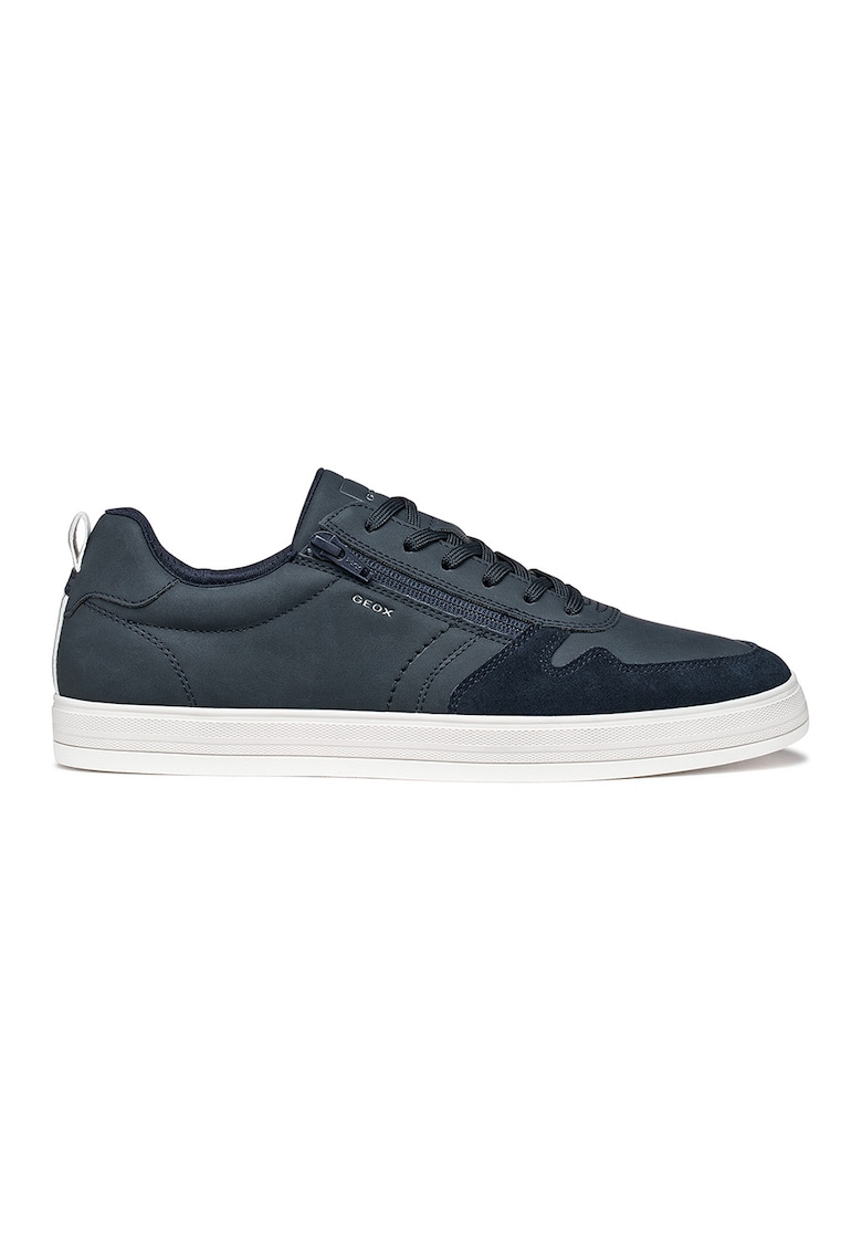 Pantofi sport Serifos low cut cu garnituri de piele - Albastru ultramarin