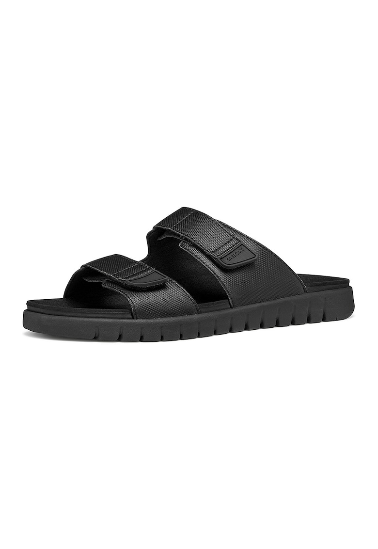 Papuci cu velcro - Negru