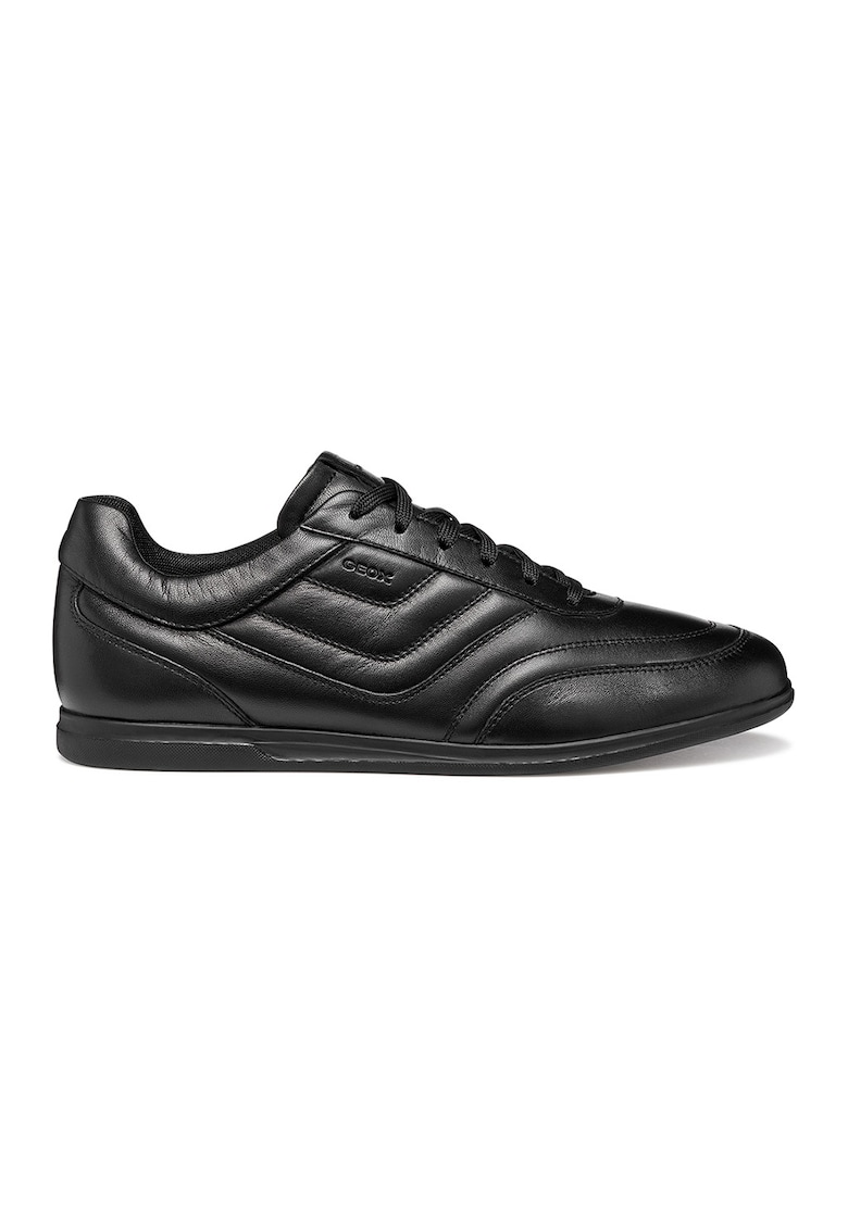 Pantofi sport Renan low-cut din piele - Negru