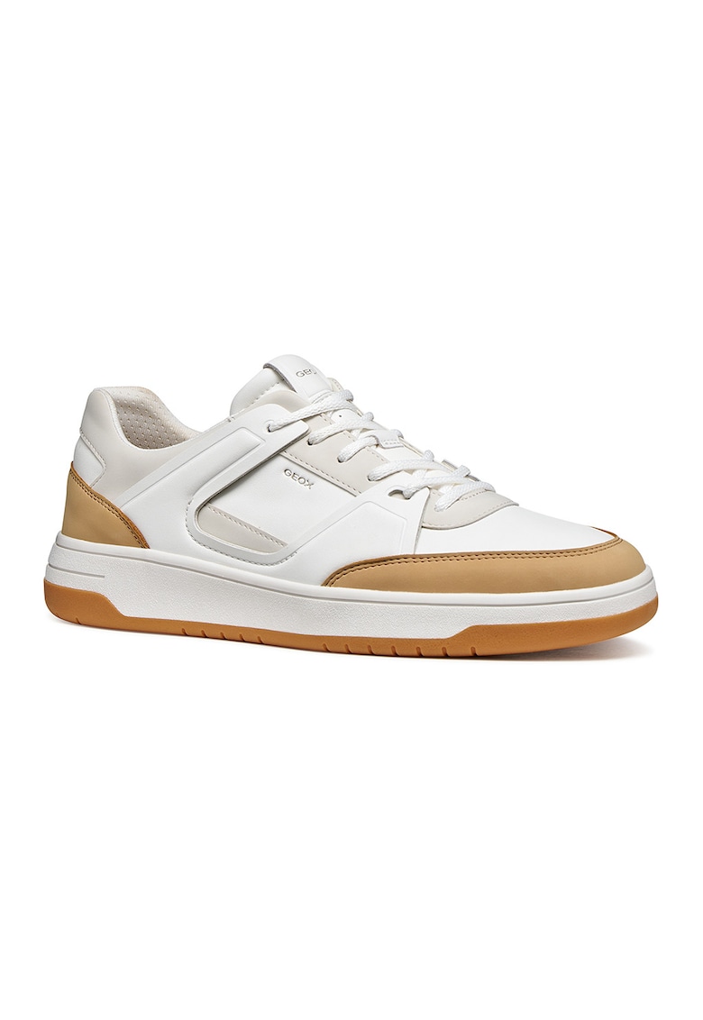 Pantofi sport Sedral Court din piele - Alb/Caramel
