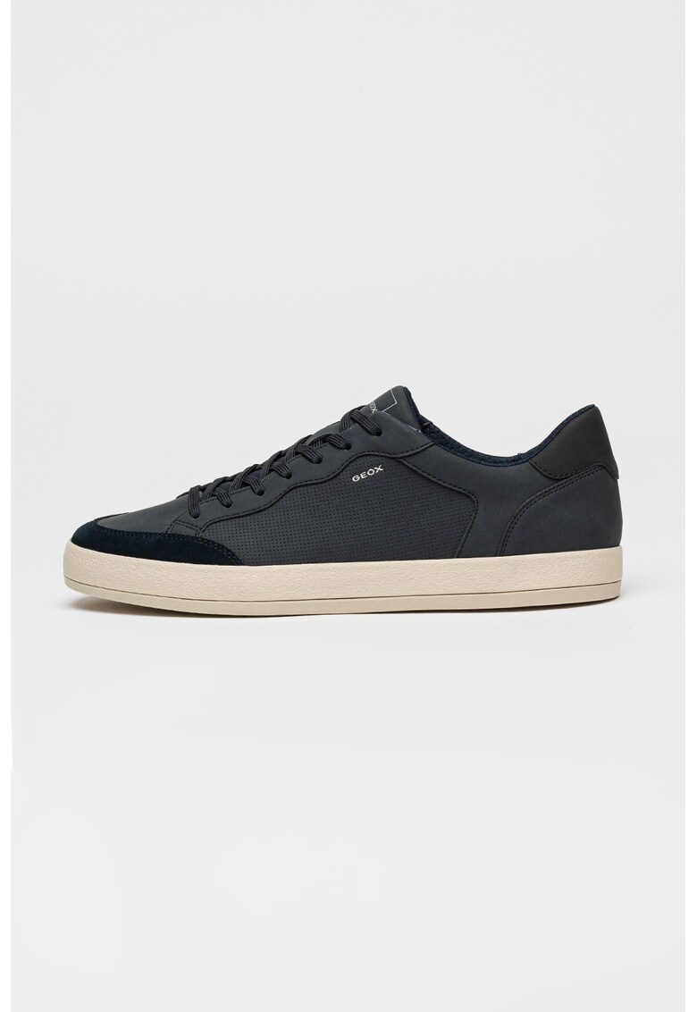 Pantofi sport Serifos cu garnituri de piele - Albastru ultramarin