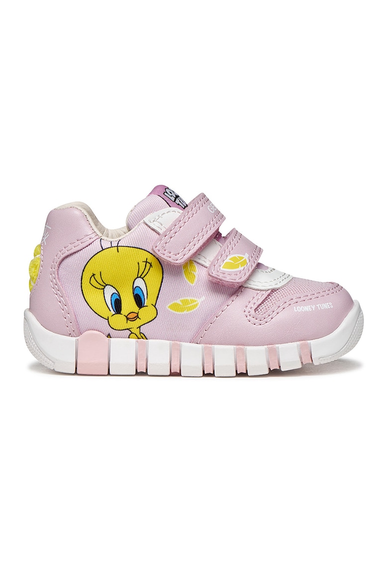 Pantofi sport Iupidoo cu velcro - Galben/Roz
