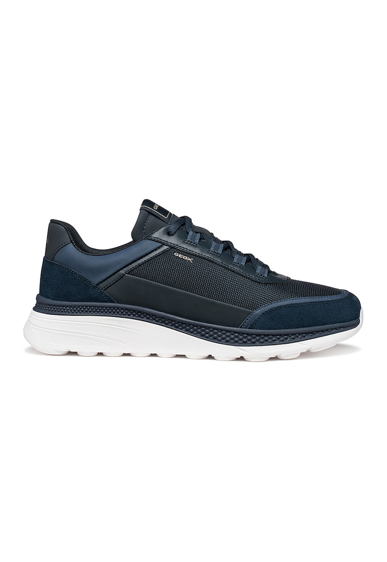 Pantofi sport Spherica Actif din material textil cu garnituri din piele ecologica - Albastru ultramarin