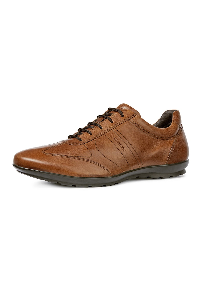 Pantofi de piele Symbol - Maro