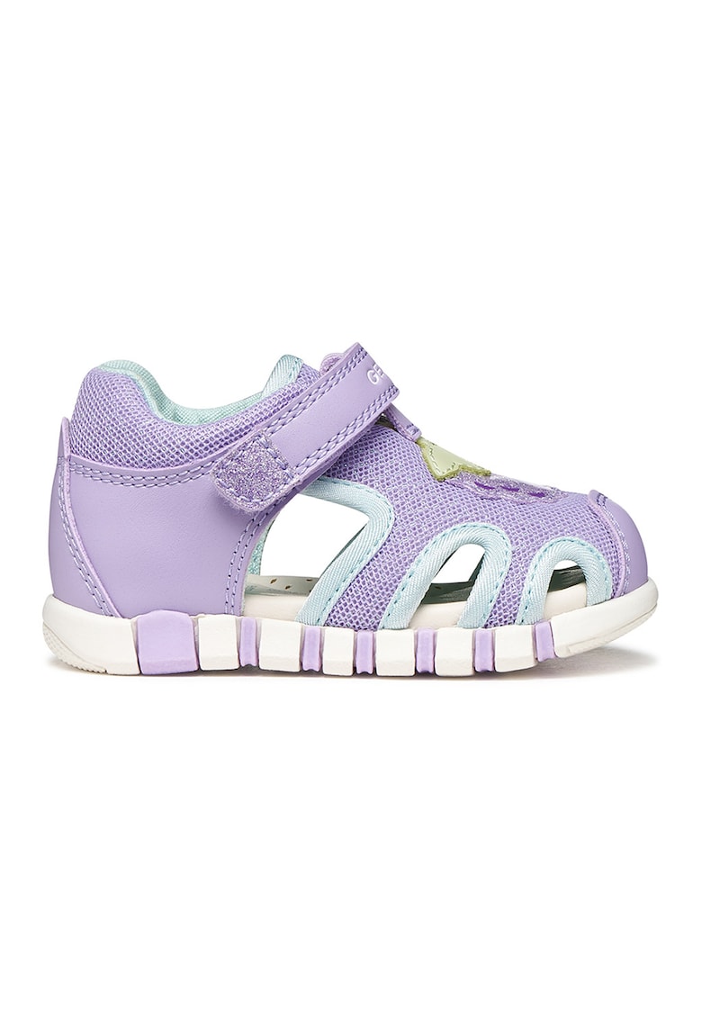 Sandale de plasa cu velcro Iupidoo - Lila