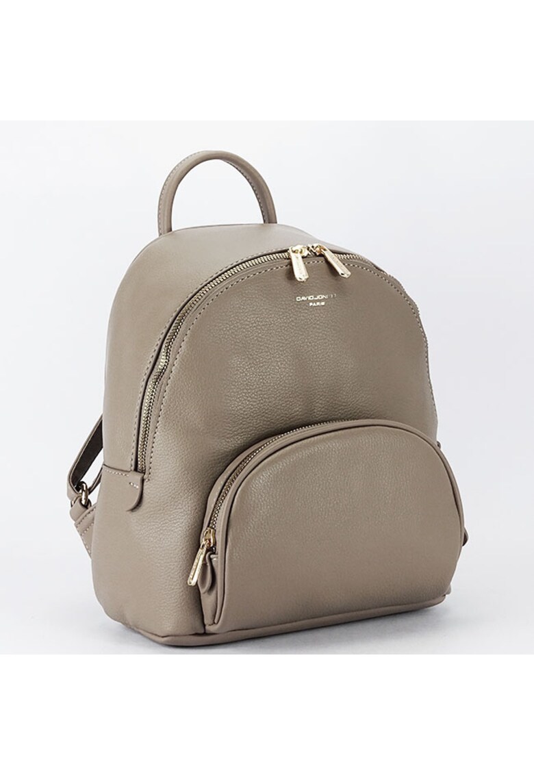 Rucsac taupe deschis casual CM7800 18 19151 - Maro taupe