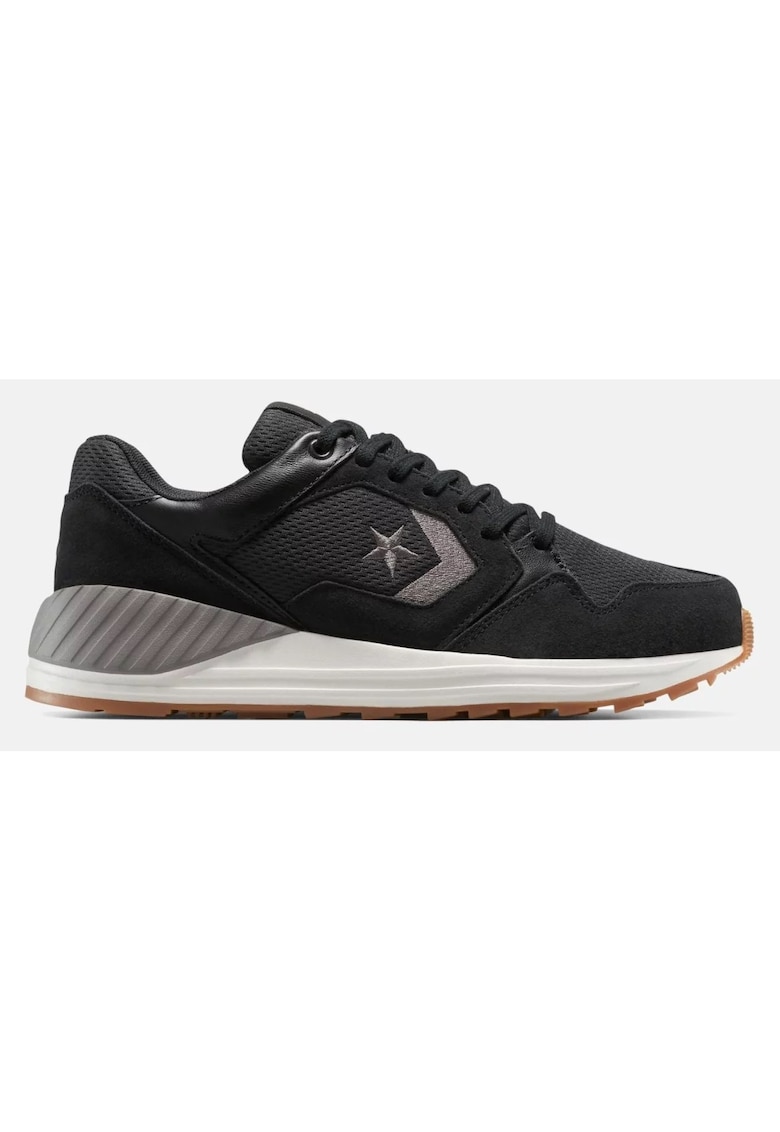 Pantofi sport cu garnituri de piele intoarsa si ecologica Wave Trainer