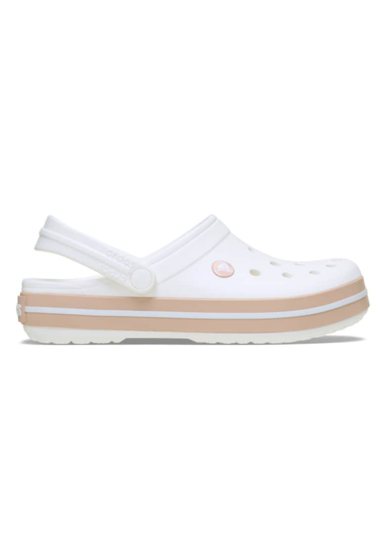 Saboti Crocband 41-42 EU - M8/W10 US Alb - White/Pink Caramel