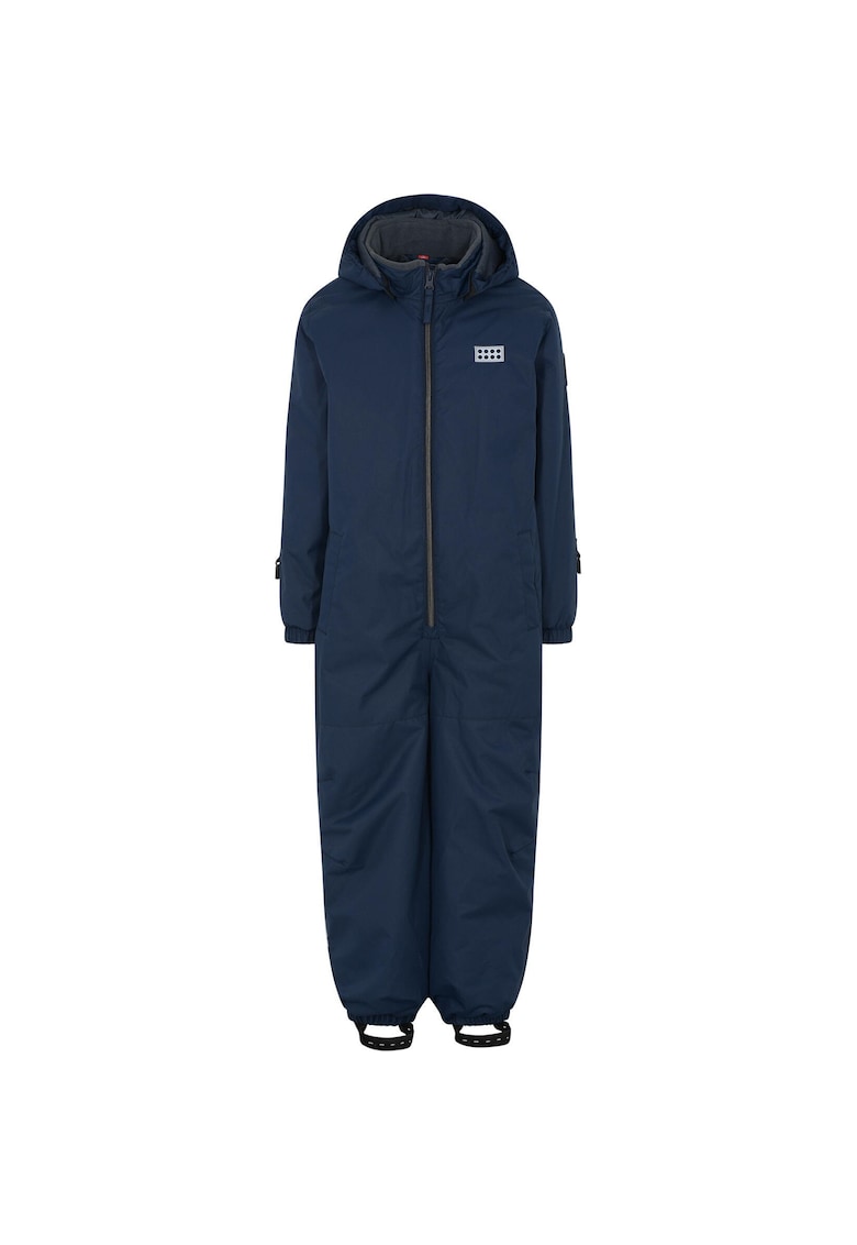 Salopeta copii Tec LWJori - impermeabil - gluga detasabila - albastru - 92cm