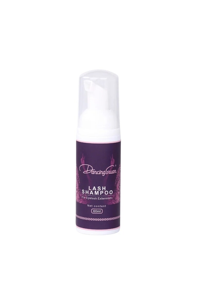 Sampon spuma pentru curatarea extensiilor de gene Lash Shampoo - 60ml