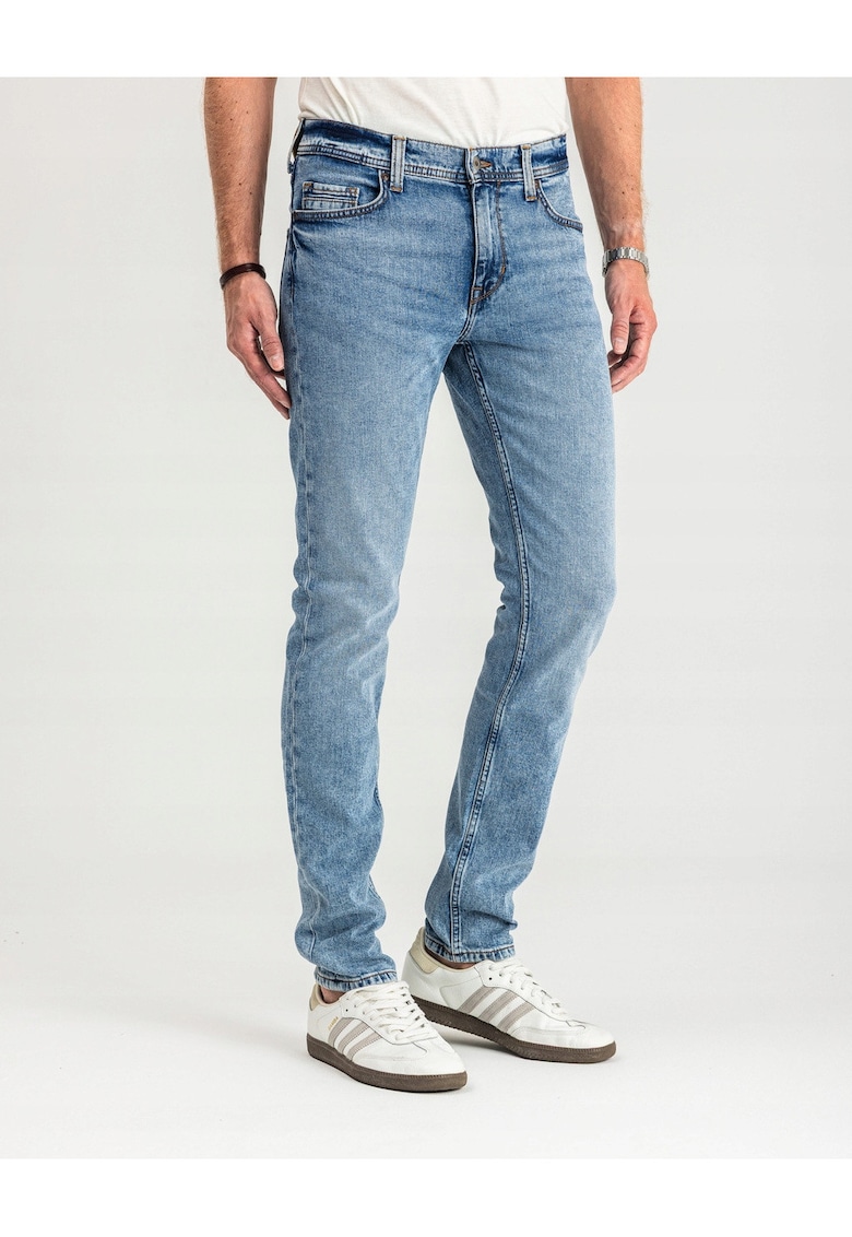 Blugi Slim Fit Barbati - Albastru