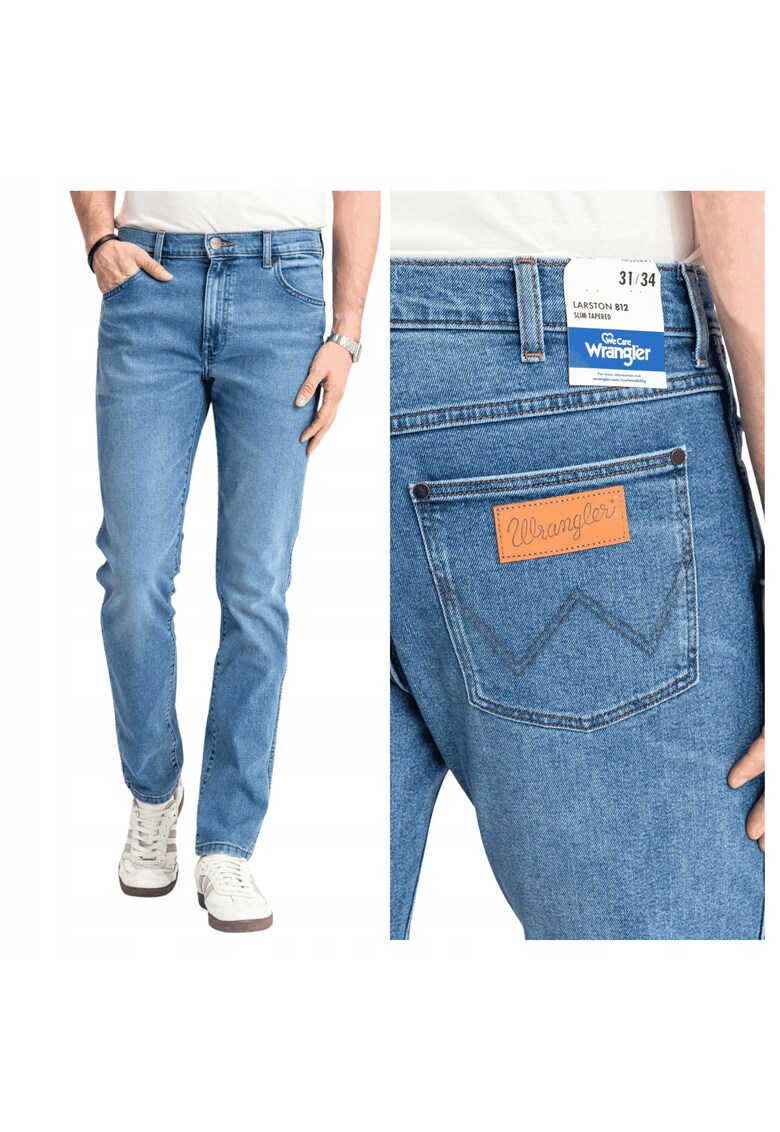 Blugi Barbati Larston Slim Fit - Albastru