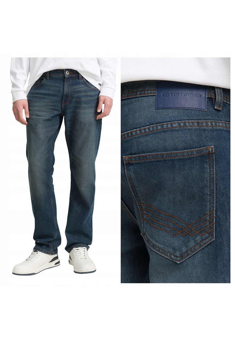 Blugi Marvin Straight Fit - Albastru