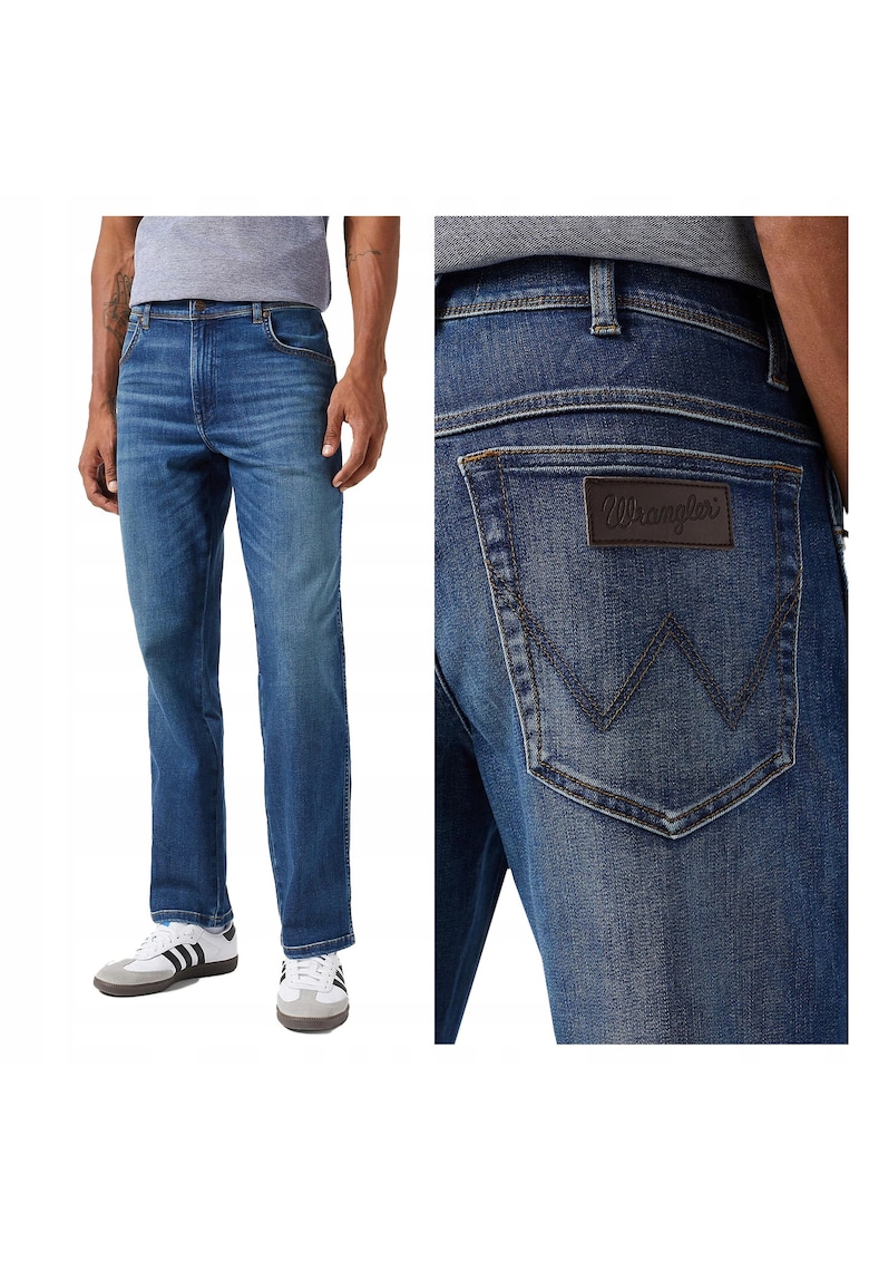 Blugi Texas Straight Fit Barbati - Albastru