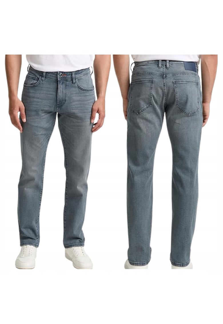 Blugi Barbati Marvin Straight Fit - Albastru