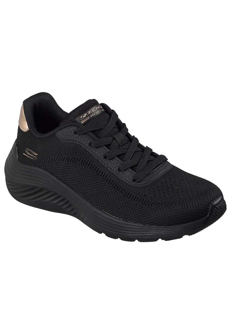 Pantofi dama sport BOBS SQUAD WAVES CURRENT LOOK 117679 - Negru