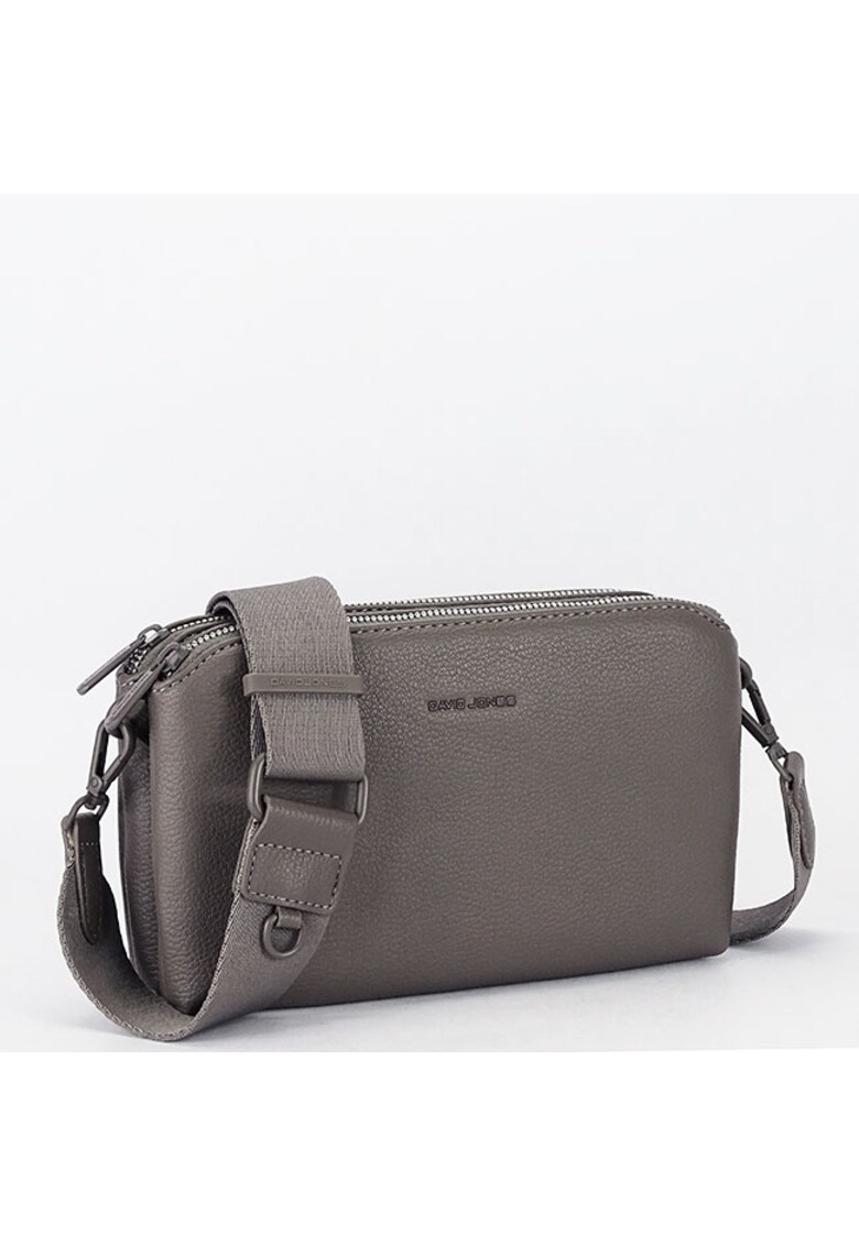 Geanta mica crossbody -1 15 - Gri - 14x22x6