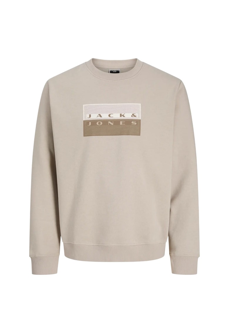 Bluza JACK &JONES Fusion Graphic Sweat Crew 54395 - Bej