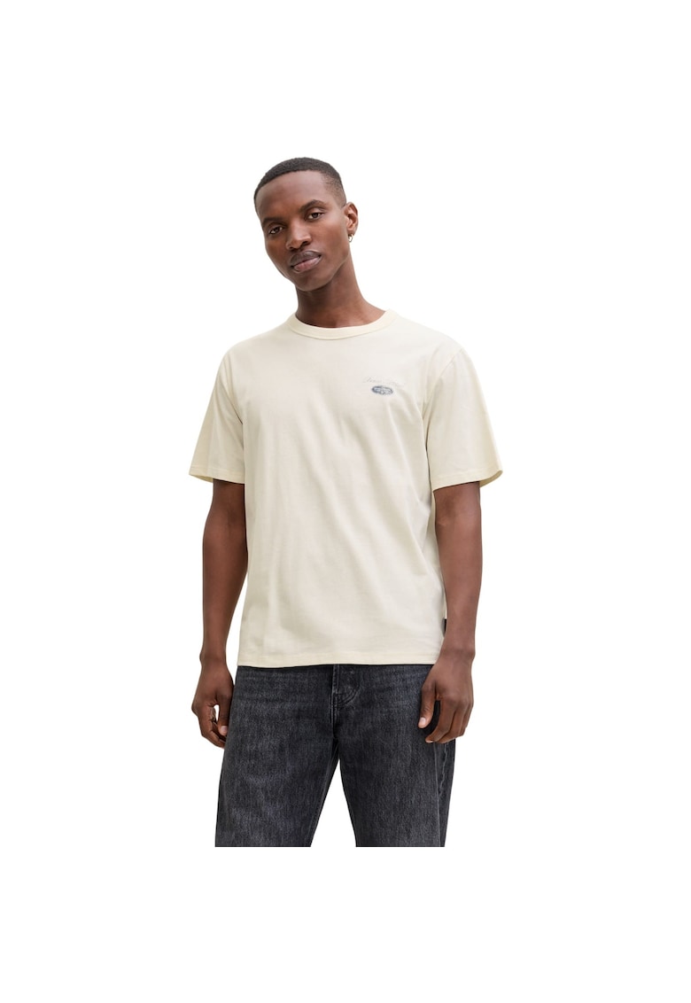 Tricou JACK &JONES Dover Graphic 54312 - Bej