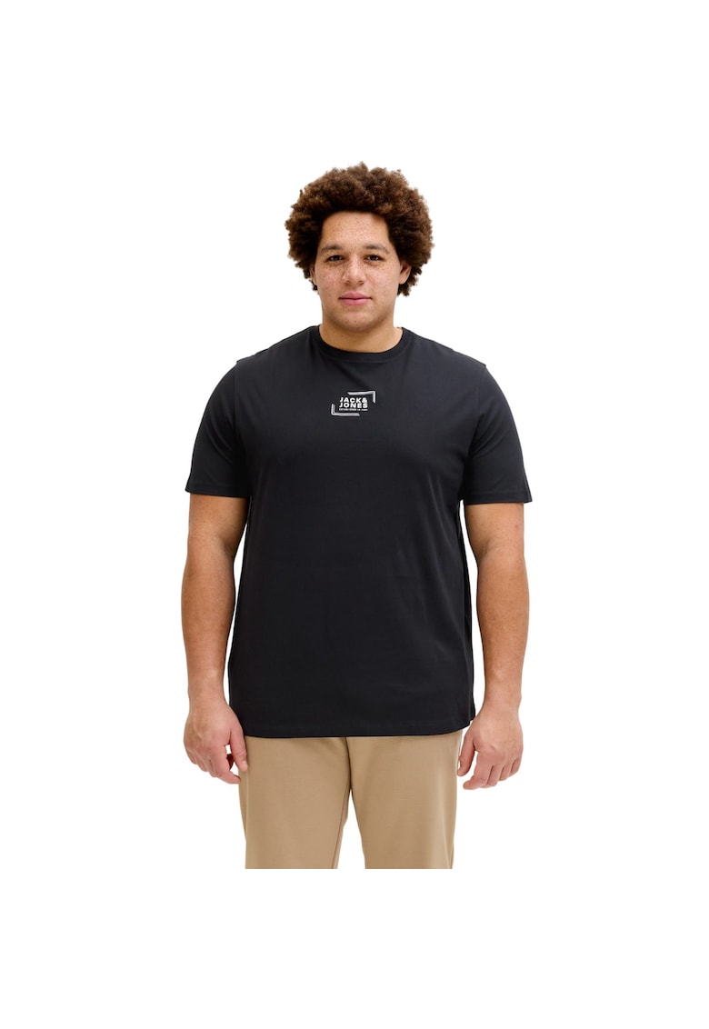 Tricou JACK &JONES Corp Graphic PLS 54291 - Negru