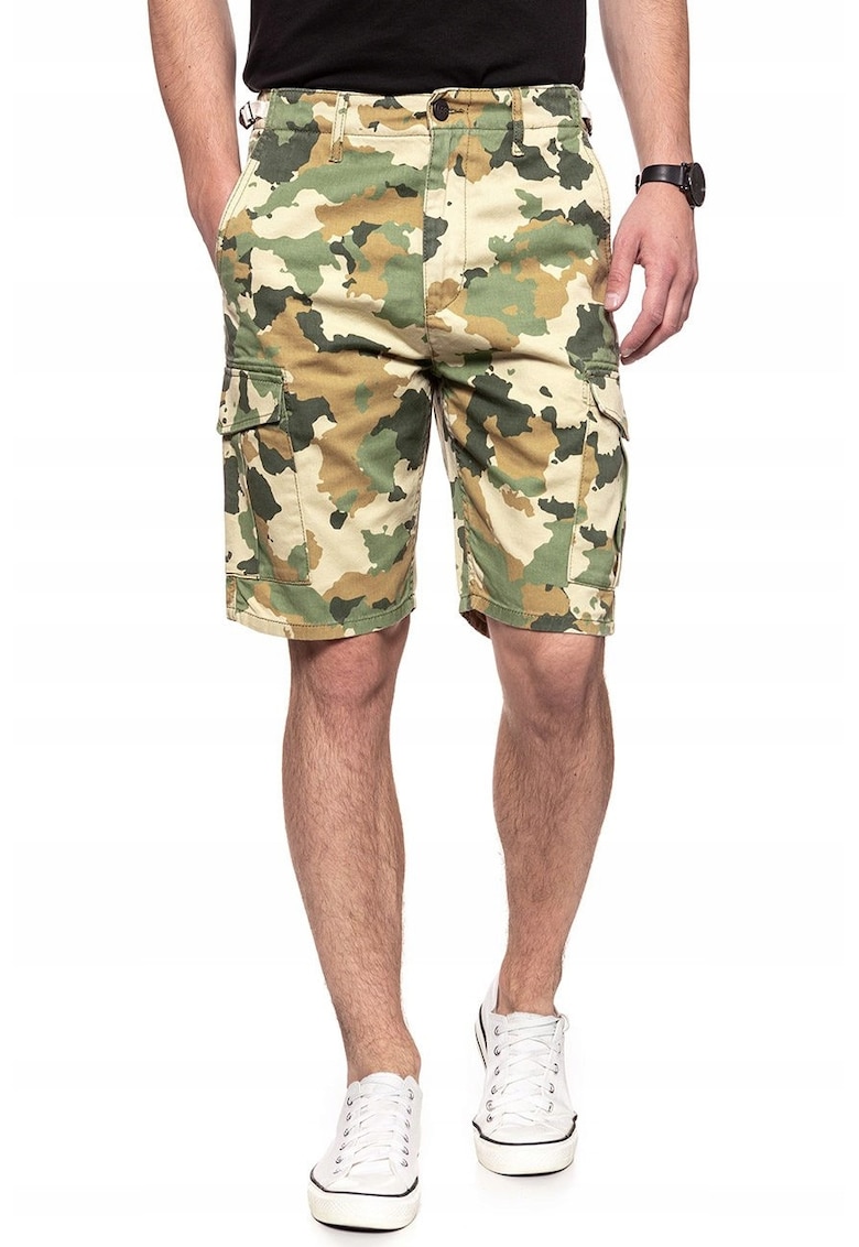 Pantaloni scurti FATIGUE SHORTS - camuflaj - croiala lejera - bumbac - Marime