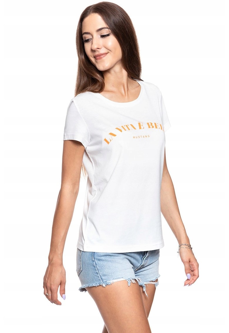 Tricou dama 1008936 2020 - Bumbac - Alb - Marime