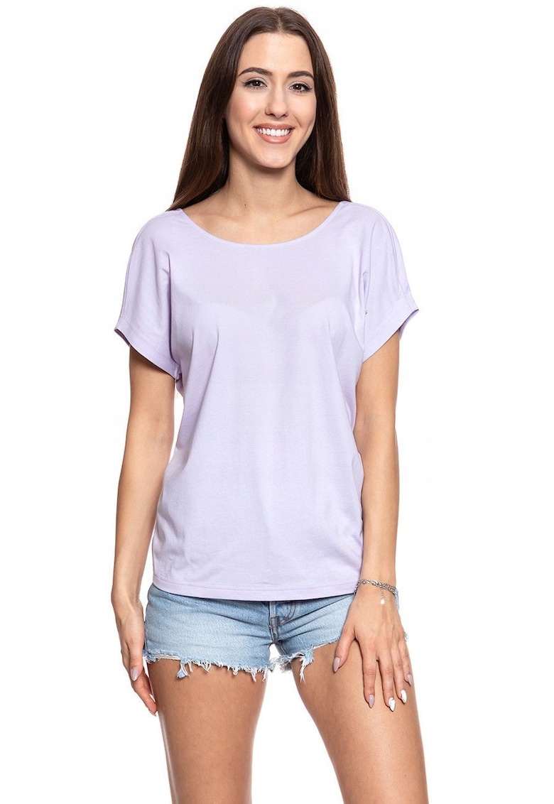 Tricou dama 1009477 8076 - Violet - Bumbac - Marime