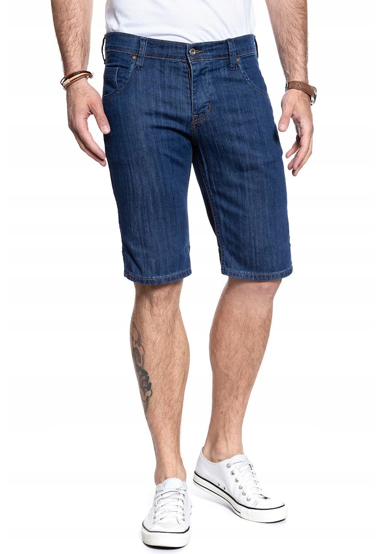 Blugi scurti barbati 007373 5000 580 - Albastru - Denim -